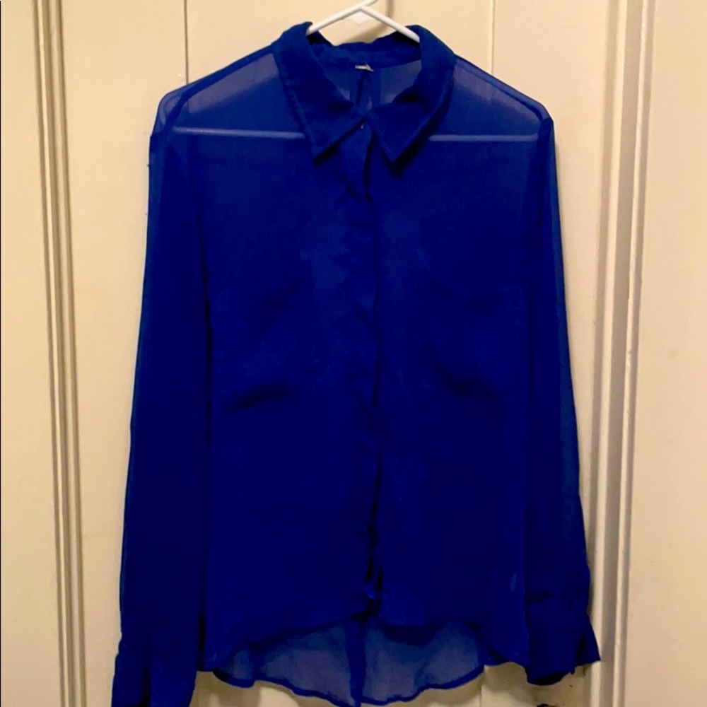 Sheer blouse